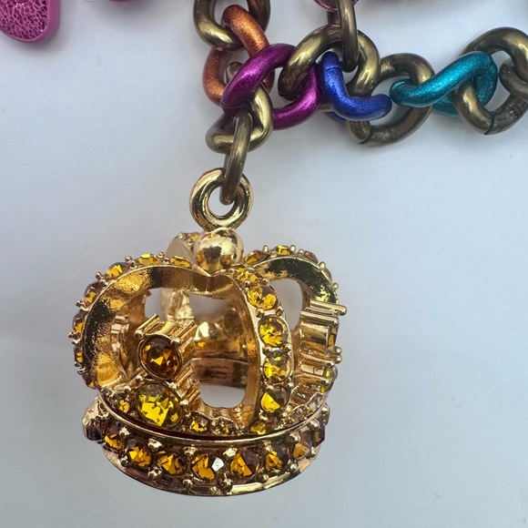 Kurt Geiger London Kurt Eagle Mix Keyring Bag Charm STUNNING - Hard to Find - Picture 6 of 17